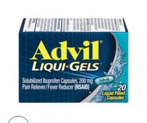 Advil Liqui-Gels (Ibuprofen) - 200mg (20 Caps)