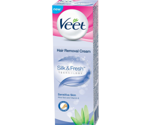 Veet Silk & Fresh Hair Removal Cream for Sensitive Skin - 100gm
