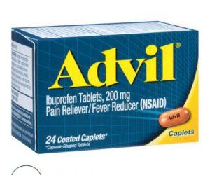 Advil® (Ibuprofen) - 200mg (24 Caplets)