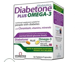 Diabetone Plus Omega 3 - 30 Capsules
