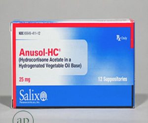 Anusol-HC Suppository, Rectal - 25mg