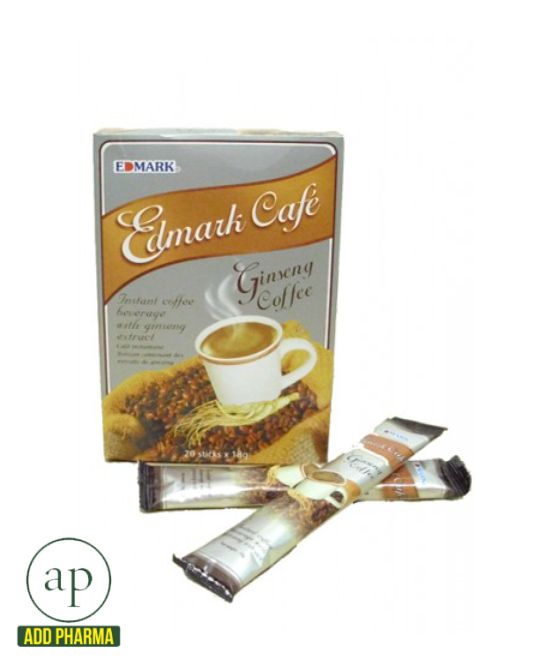 Edmark Cafe Ginseng Coffee Sachet - 20 sachets - AddPharma | Pharmacy ...