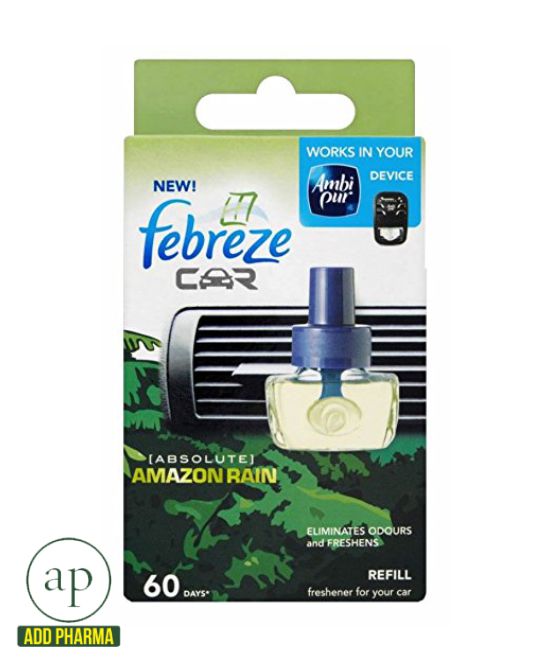Febreze Car Air Freshener Amazon Rain - 7ml