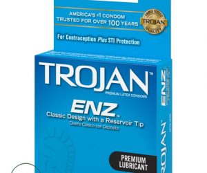 Trojan ENZ Premium - 3 Lubricant Latex Condoms