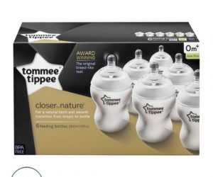 Tommee Tippee Starter Pack - 6 x 260ml Bottles