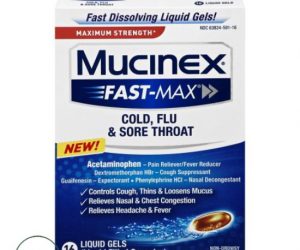 Mucinex Fast-Max Cold, Flu & Sore Throat - 16 Liquid Gels