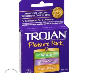 Trojan Pleasure Pack - 3 Condoms