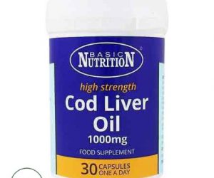 Basic Nutrition Cod Liver Oil 1000mg - 30 Capsules