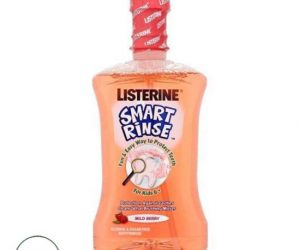 Listerine Smart Rinse Mouthwash Mild Berry (Kids 6+) - 500ml