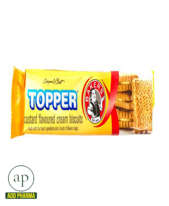 Bakers Topper Custard Biscuit - 125G