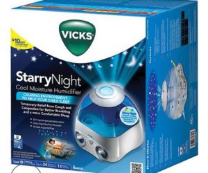 Vicks Starry Night Cool Moisture Humidifier - V3700, Blue