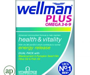 Vitabiotics Wellman Plus Omega 3-6-9 - 56 Tablets