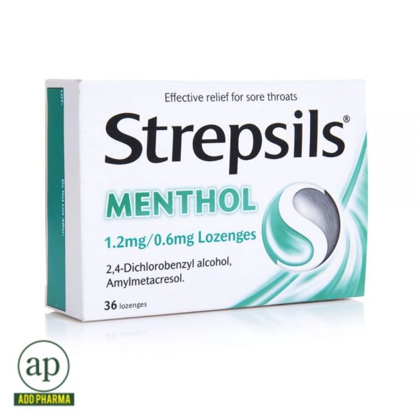 Strepsils Menthol - 36 Lozenges