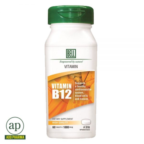 Bell Vitamin B12 - 60 tablets