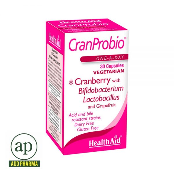 HealthAid Cranprobio® - 30 Capsules