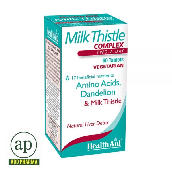 HealthAid Milk Thistle Complex - 60 Tablets