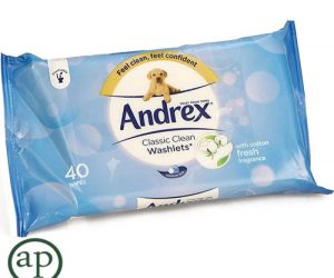Andrex Classic Clean Washlets - 40 Wipes