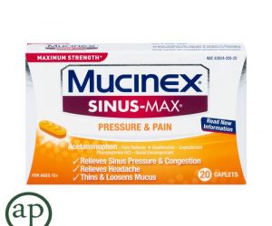 Mucinex Sinus-Max Pressure & Pain - 20 Caplets