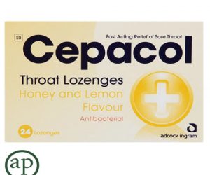 Throat Lozenges Honey And Lemon - 24 Lozenges