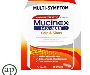 Mucinex Fast Max Cold and Sinus - 20 Caplets