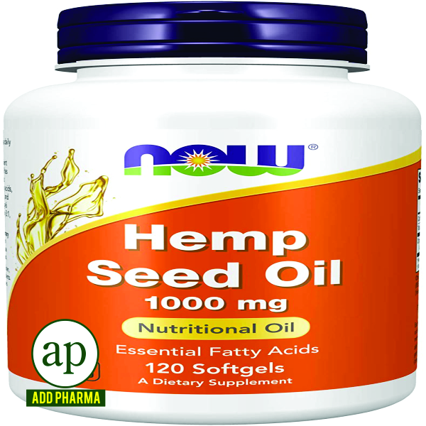 Hemp Seed Oil 1000 mg Softgels